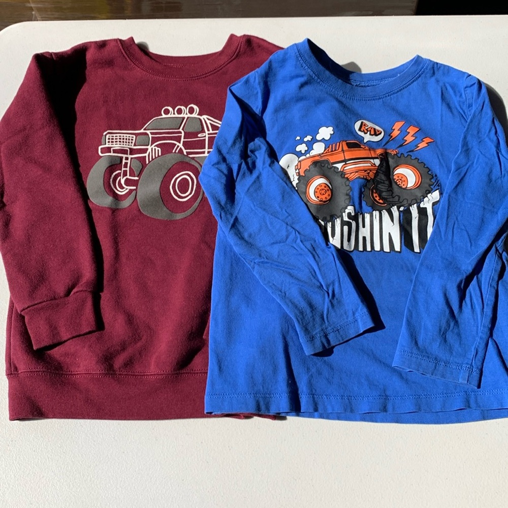 Monster Truck long Sleeves 5T